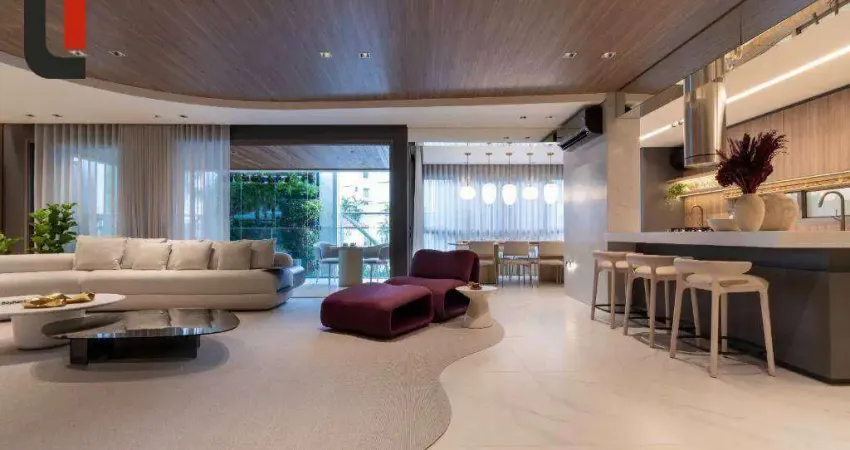 Apartamento com 3 dormitórios à venda, 193 m² por r$ 3.220.000,00 - ecoville - curitiba/pr