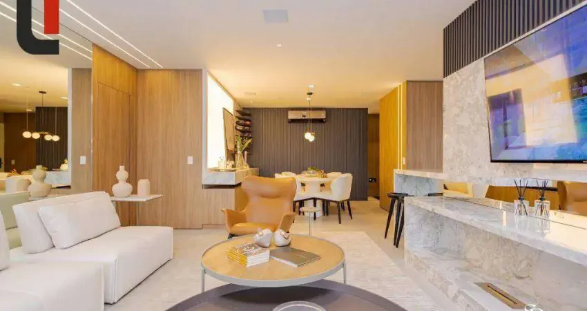 Sangiovese - apartamento 128 m² 3 suítes, sacada com churrasqueira e 2 vagas no alto da glória