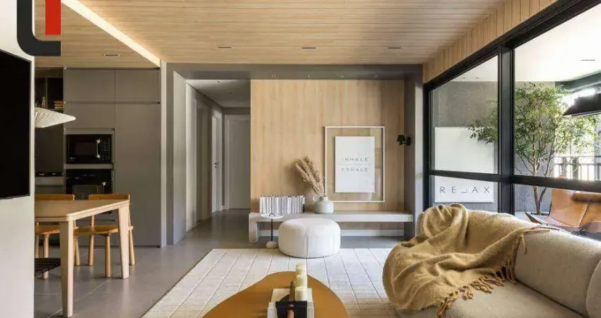 Residencial hytte - apartamento 83 m² área privativa 3 quartos, sacada com churrasqueira e 1 vaga no ecoville