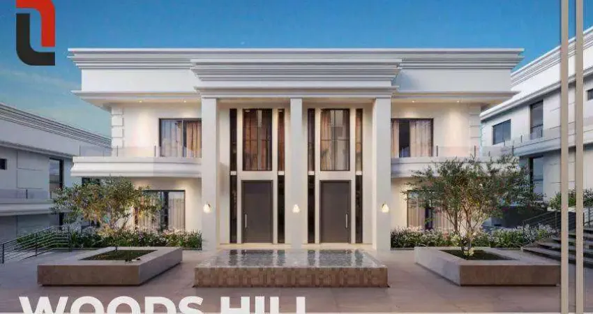 Condomínio woods hill - casa em condomínio 144 m² área privativa 3 quartos, churrasqueira, jardim e 3 vagas no pilarzinho