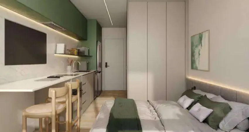 Edifício core silva jardim - studio 18 m² área privativa open space no rebouças