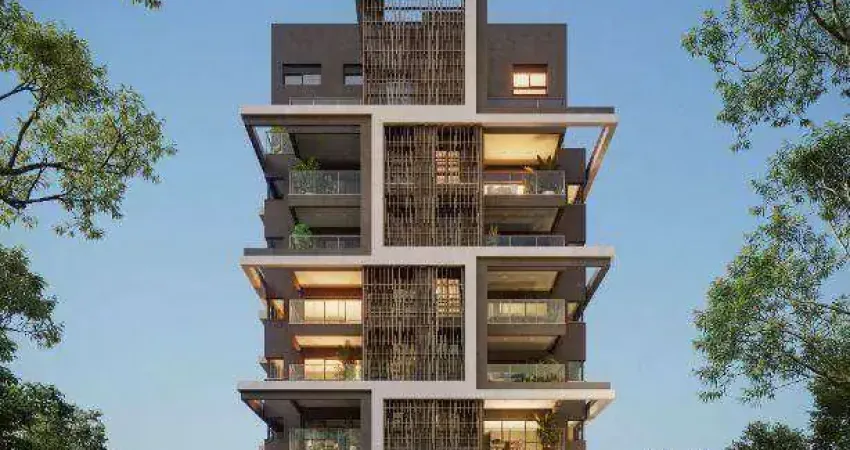 Edifício auth - apartamento 58 m² área privativa 1 quarto, sacada com churrasqueira e 1 vaga no centro cívico