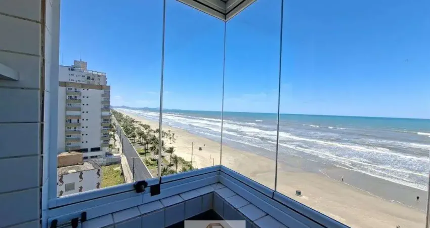 Lindo apto novo 3 dorm 1 suíte, 2 vagas privativas frente para o mar