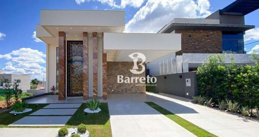 Casa com 3 dormitórios à venda, 140 m² por R$ 1.175.000,00 - Parque Tauá - Cond. Araçari - Londrina/PR