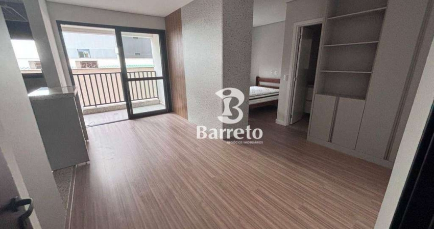 Apartamento com 1 dormitório para alugar, 45 m² por R$ 1650/mês - Gleba Fazenda Palhano - Londrina/PR