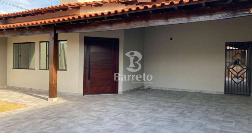 Casa com 3 dormitórios à venda, 176 m² por R$ 870.000 - Jardim Tarumã - Londrina/PR