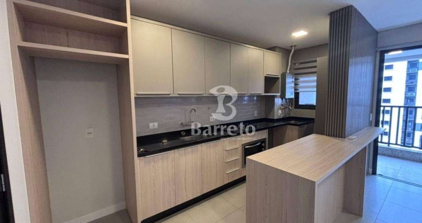 Apartamento com 2 dormitórios para alugar, 72 m² por R$ 3.700mês - Gleba Fazenda Palhano - Londrina/PR