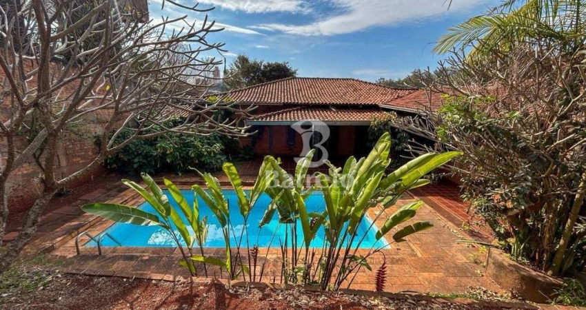 Casa, 450 m² - venda por R$ 13.800.000,00 ou aluguel por R$ 28.000,00/mês - Bela Suiça - Londrina/PR