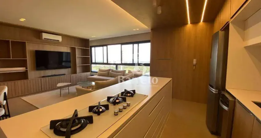 Apartamento com 2 dormitórios, 103 m² - venda por r$ 1.350.000 ou aluguel por r$ 8.300/mês - gleba palhano - londrina/pr