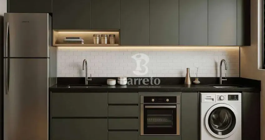 Apartamento com 2 dormitórios para alugar, 62 m² por r$ 3.800/mês - terra bonita - londrina/pr