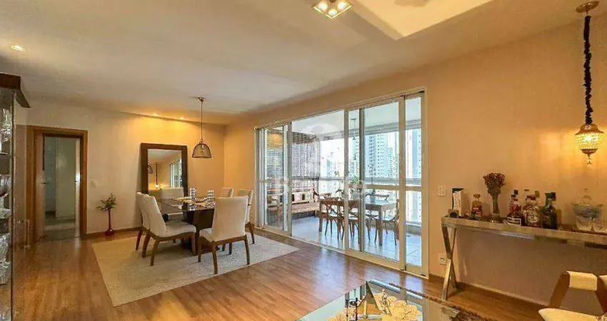 Apartamento com 2 dormitórios para alugar, 121 m² por r$ 7.500mês - gleba fazenda palhano - londrina/pr