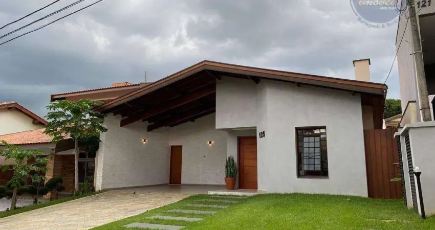 Casa com 3 dormitórios à venda, 204 m² por R$ 1.479.000,00 - Condomínio Portal de Itu - Itu/SP