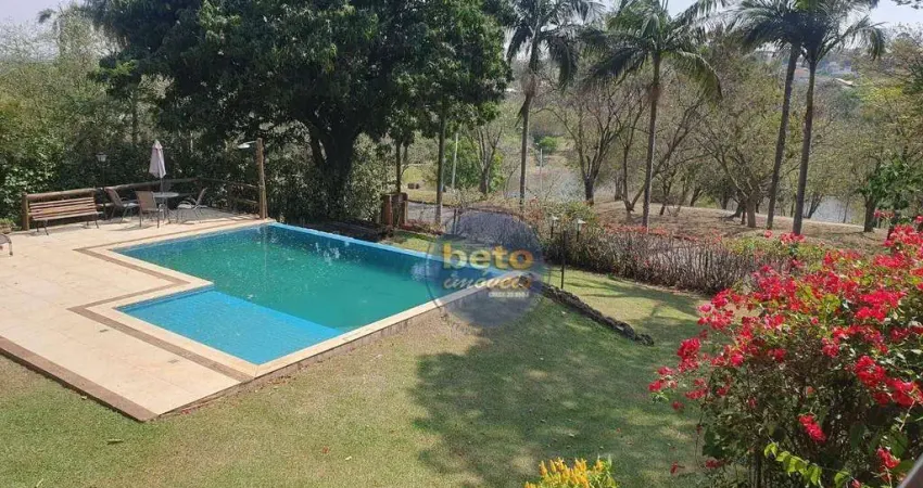 Casa com 6 dormitórios à venda, 467 m² por r$ 7.500.000,00 - condomínio campos de santo antônio - itu/sp