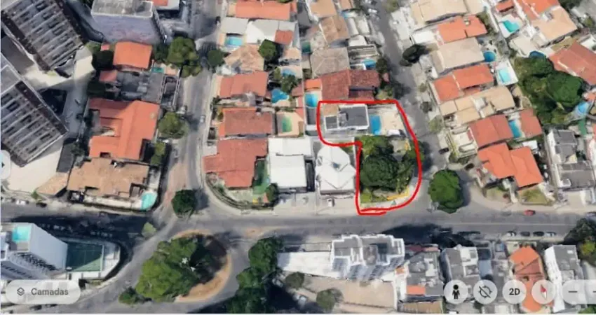 Oportunidade !! terreno área nobre do caminho das árvores 615m²  comercial e residencial