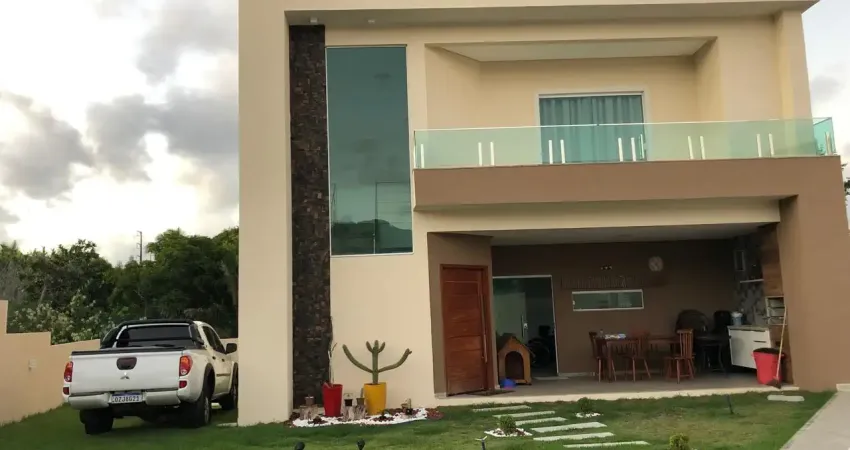Bellísima casa com piscina 4/4 no melhro condominio de barra de jacuipe projeto moderno