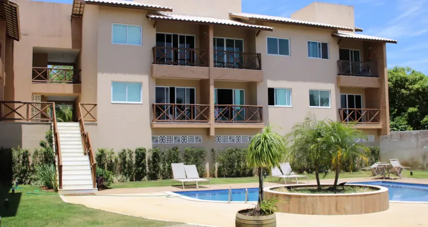 Apartamento 2 suítes à venda em guarajuba residencial canoas 2 | piscina e segurança 24h