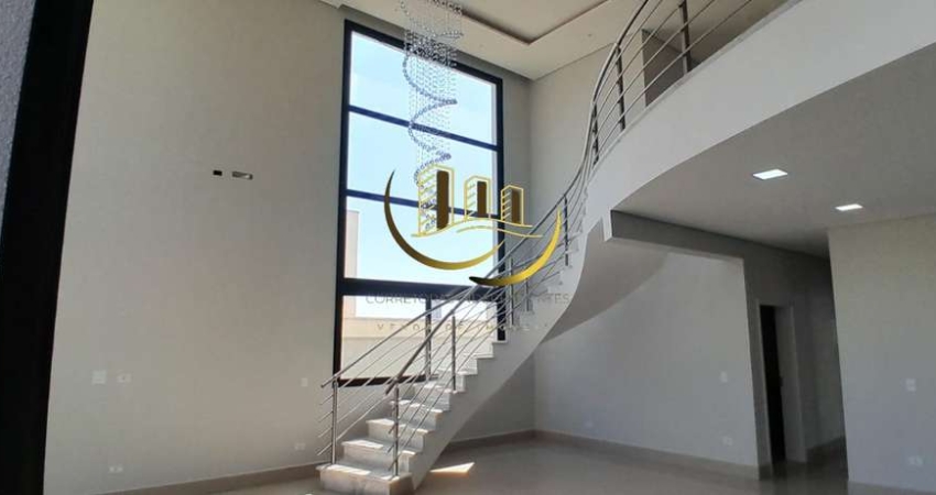 Casa de Luxo em Condomínio na Chácara Letônia: 6 Quartos, 5 Suítes, 3 Salas, 7 Banheiros, 4 Vagas - Americana-SP