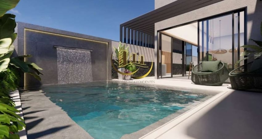 Casa de Luxo em Condomínio com 3 Suítes no Jardim Primavera, Nova Odessa-SP: 158m², 3 Salas, 4 Banheiros e 4 Vagas.