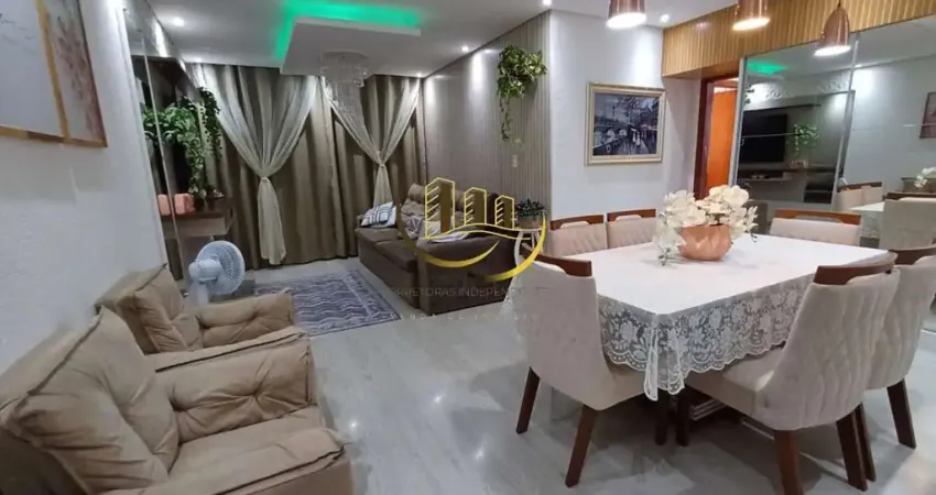 Imperdível oportunidade: apartamento à venda em americana-sp, jardim glória, 3 quartos, 2 salas, 2 banheiros, 1 vaga, 97m²