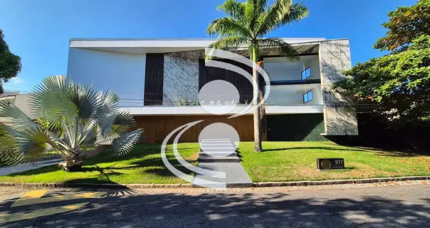 Mansão Contemporânea no Condomínio Mansões – Barra da Tijuca