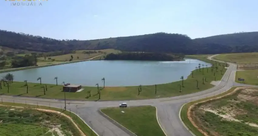 Lote plano 1062,60m2 em condomínio fechado - linda vista para a lagoa pronto para morar ! - boa vista, sete lag