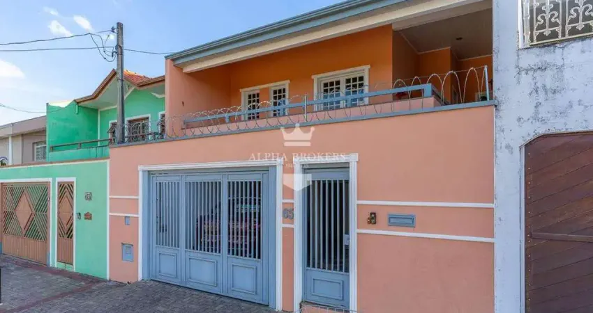 Sobrado para Venda em Jundiaí, Jardim Florestal, 3 dormitórios, 1 suíte, 2 banheiros, 2 vagas