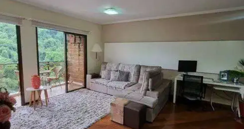 lindo apartamento com 116 metros semi mobiliado com 2 vagas.