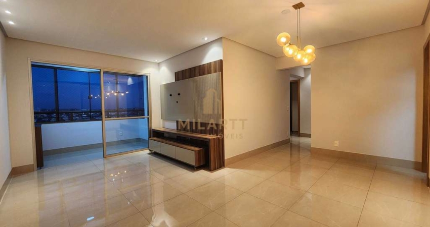 Apartamento rico em planejados, 3 quartos sendo 1 suíte à venda, 92m² por R$ 540.000,00 - Jundiaí - Anápolis / GO