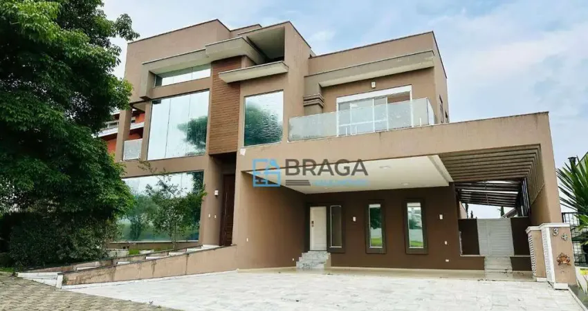 Casa com 4 dormitórios à venda, 565 m² por R$ 4.250.000,00 - Condomínio Reserva do Paratehy - São José dos Campos/SP