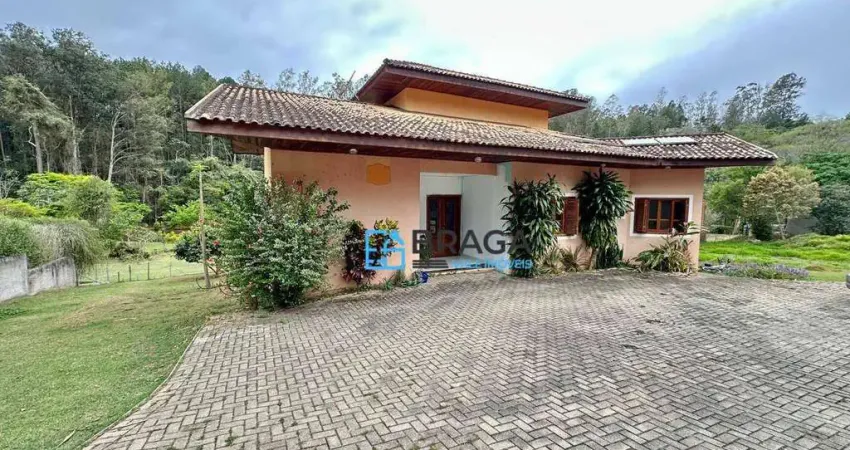 Casa com 3 dormitórios, 230 m² - venda por r$ 1.500.000,00 ou aluguel por r$ 7.319,76/mês - recanto santa barbara - jambeiro/sp
