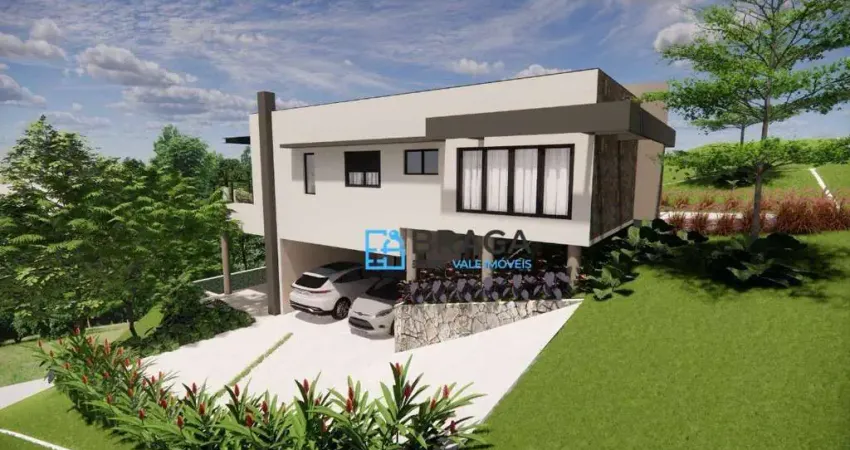Casa em obra, com 3 suítes à venda, 250 m² por r$ 899.000 - recanto santa barbara - jambeiro/sp