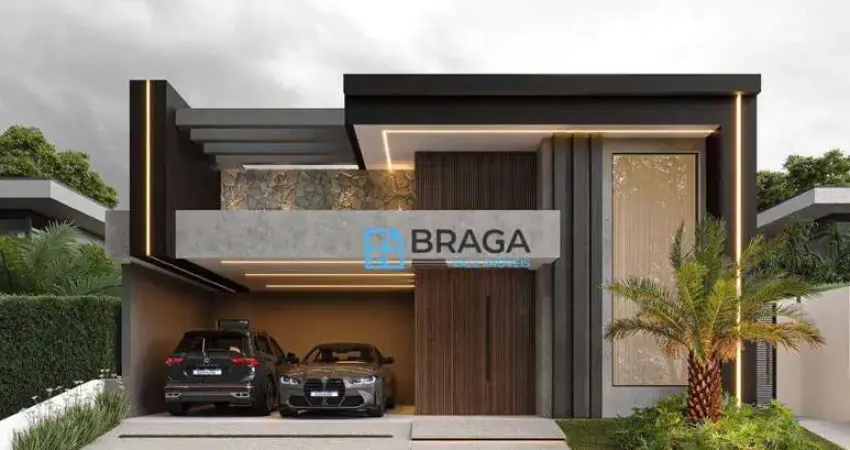 Casa com 3 dormitórios à venda, 168 m² por R$ 1.400.000 - Condomínio Terras do Vale - Caçapava/SP