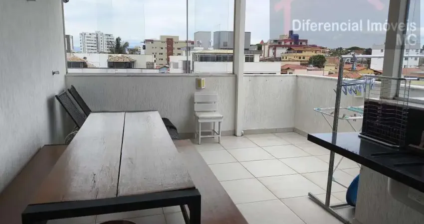 Cobertura para Venda em Contagem, Alvorada, 3 dormitórios, 1 suíte, 3 banheiros, 2 vagas