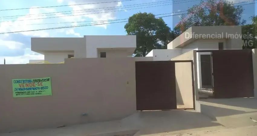 Casa geminada para venda em esmeraldas, fernão dias, 3 dormitórios, 1 banheiro, 1 vaga