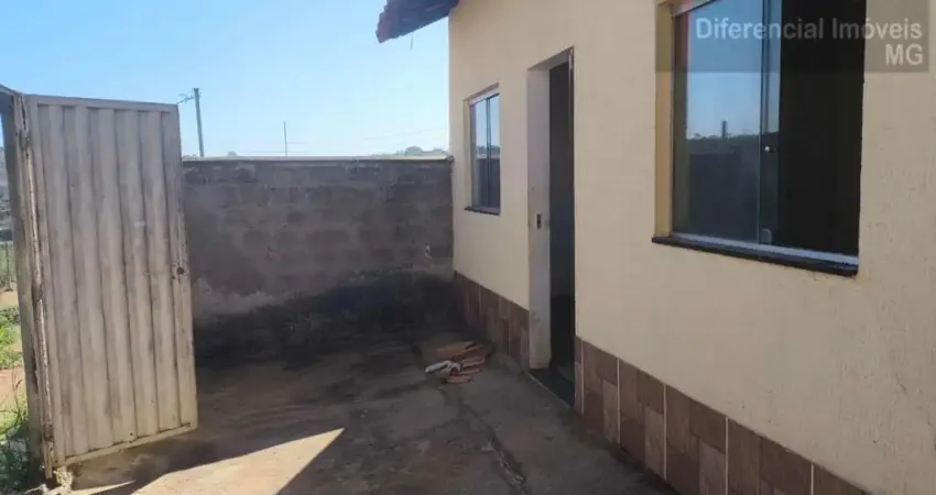 Casa geminada para venda em esmeraldas, recanto verde, 2 dormitórios, 1 banheiro, 2 vagas