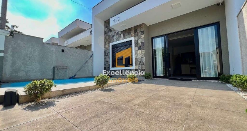 Casa dois dormitórios faixa mar