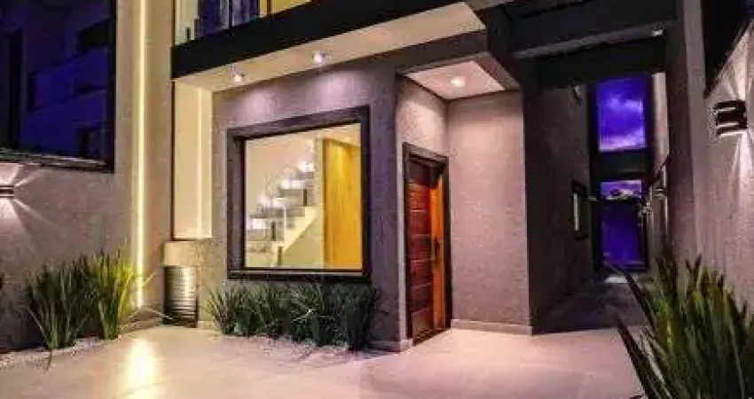 Casa a venda no condomínio fechado Nova Jaguari com 145m , 3 dorms sendo 1 suite , piscina com telão