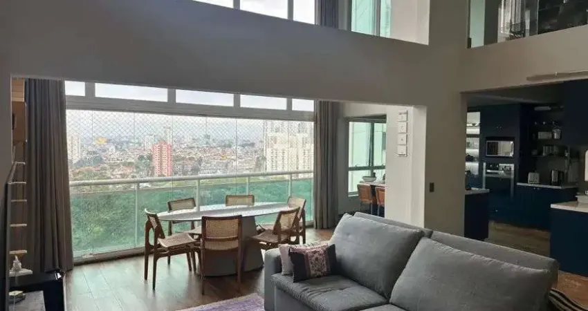 Apartamento para venda tem 160m² c/ 3 suítes, 3 vagas , ar cond. Complexo Gramercy - Pe direito dup
