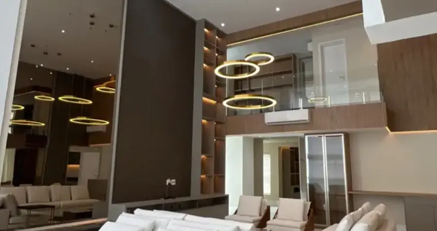 Apartamento para locação no condomínio The Lake com 336m , 4 suites - Mobiliado