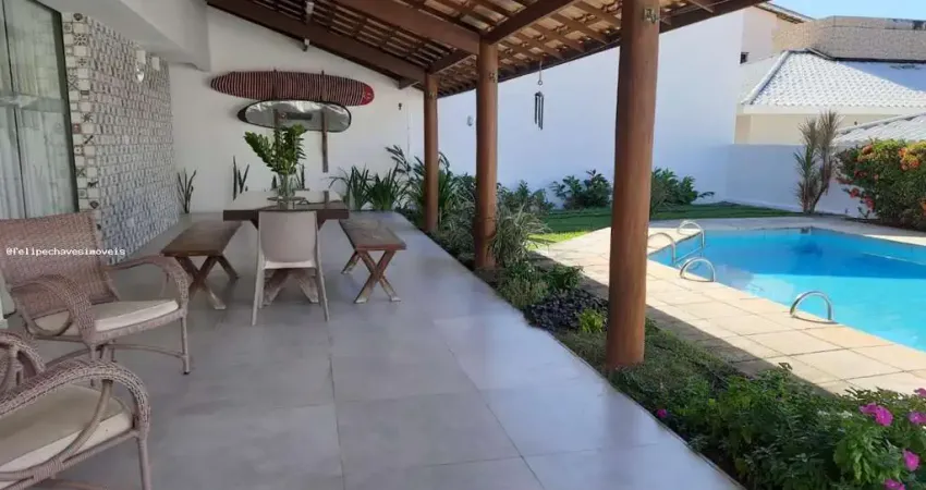 Casa em Condomínio para Venda em Lauro de Freitas, Vilas do Atlântico, 4 dormitórios, 4 suítes, 5 banheiros, 4 vagas
