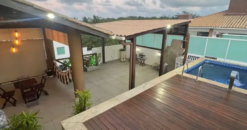 Excelente cobertura linear com 3/4 para aluguel no foz do joanes em buraquinho