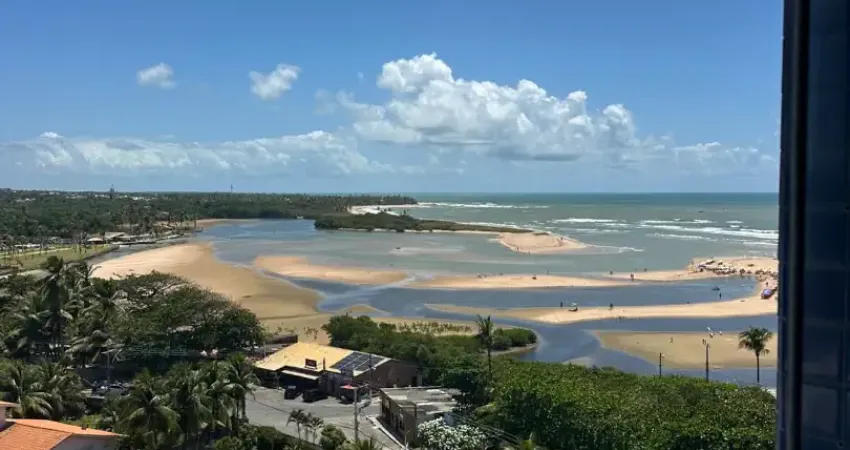 Lindo apartamento mobiliado com 2/4 vista mar em buraquinho