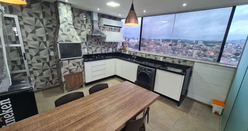 Apartamento com 3 quartos à venda na Rua Ubirajara Campos, Candelária, Belo Horizonte
