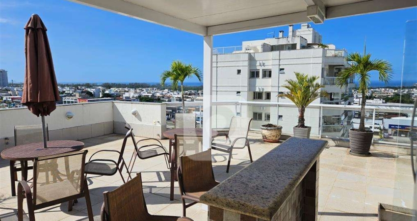 Magnífica cobertura linear, com 3 qts, vista mar, no Le Quartier , Recreio dos Bandeirantes.