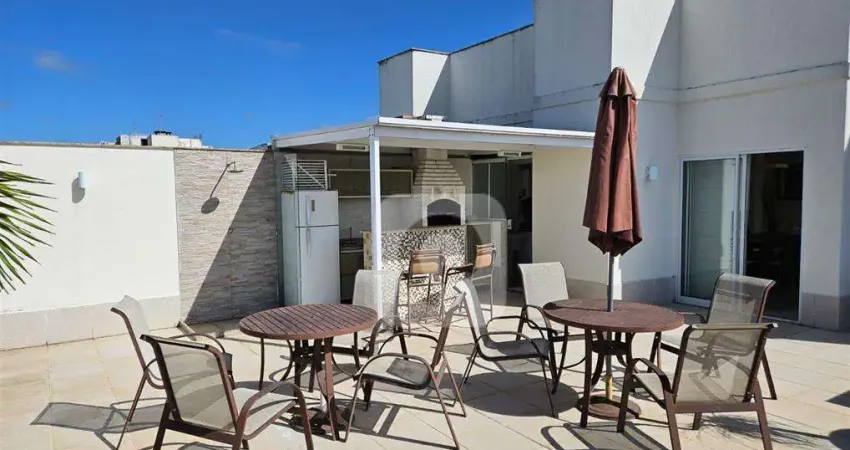 Magnífica cobertura linear, com 3 qts, vista mar, no le quartier , recreio dos bandeirantes.