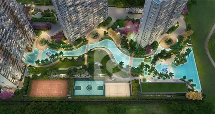 Melhor planta com melhor vista da torre 1.000 do atlântico golf