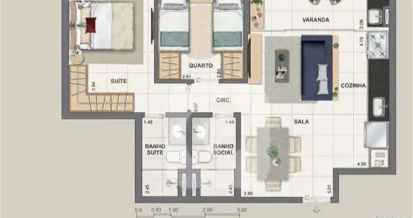 Apartamento com 2 quartos à venda na Rua Luiz Carlos Sarolli, Recreio dos Bandeirantes, Rio de Janeiro