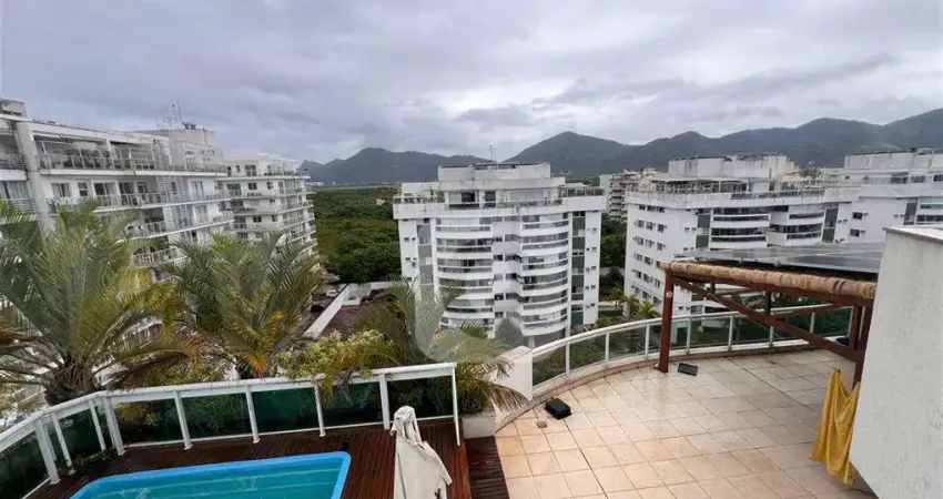 Cobertura com 4 quartos à venda na Avenida Tim Maia, Recreio dos Bandeirantes, Rio de Janeiro
