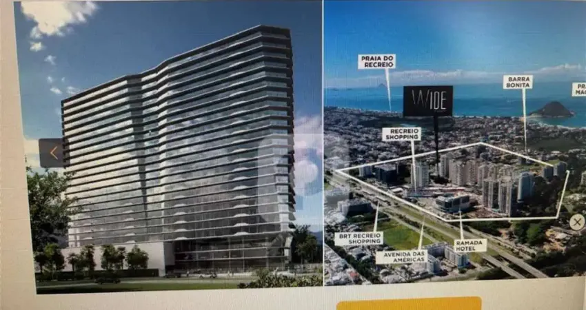 Wide opção na barra bonita pronto, novo e em local maravilhoso: melhor local no recreio