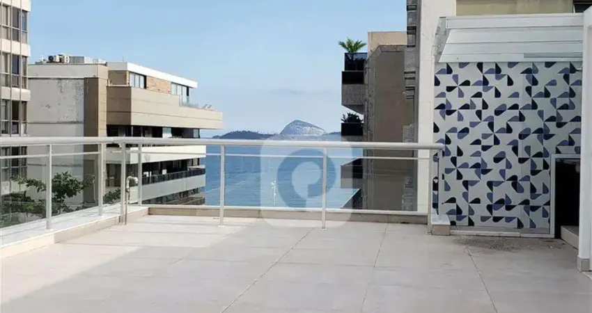 Cobertura de 299m² com 3 Quartos e 2 vagas no Charmoso Bairro do Leblon